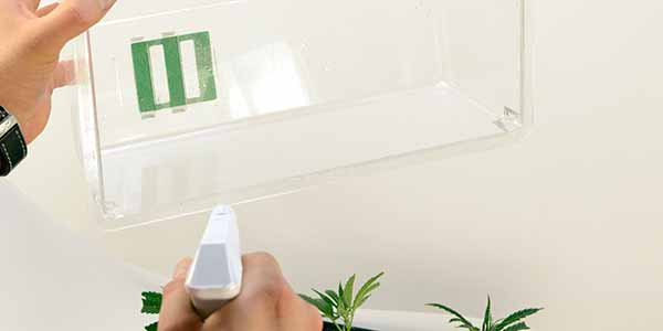 Spray the propagator with water