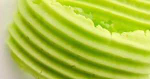A swirl of canna butter