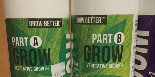 Nutrients for better growth in cannabis plants