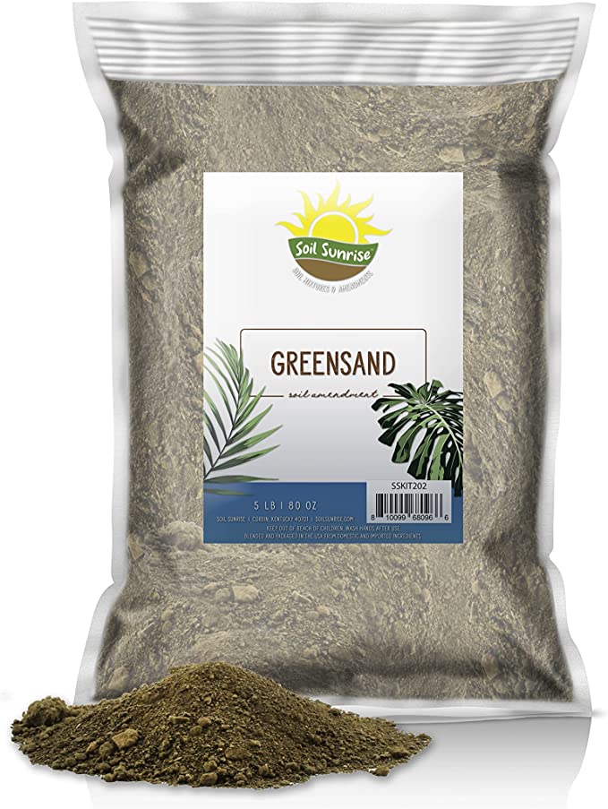 Greensand for marijuana plants