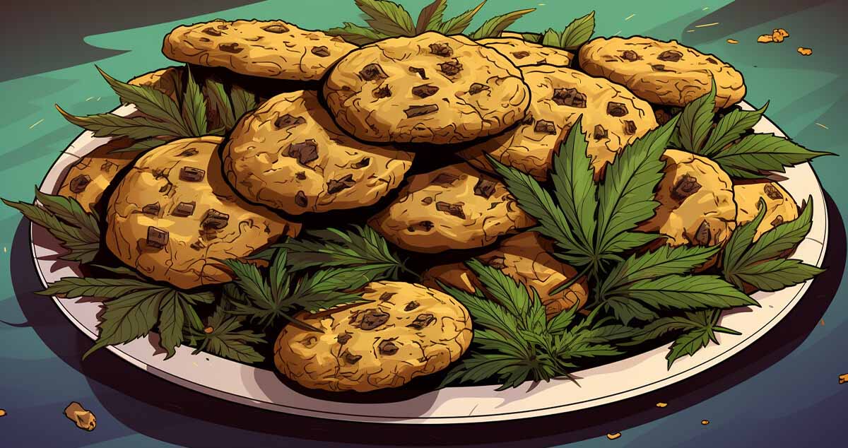 Cannabis chocolate chip cookies recipe